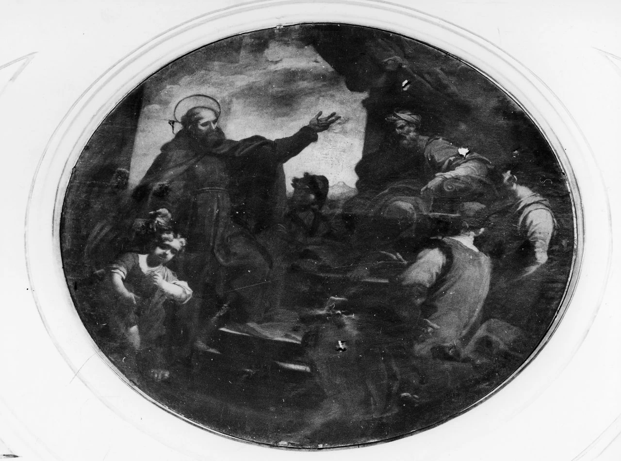 San Francesco d'Assisi predica davanti al sultano - Firenze